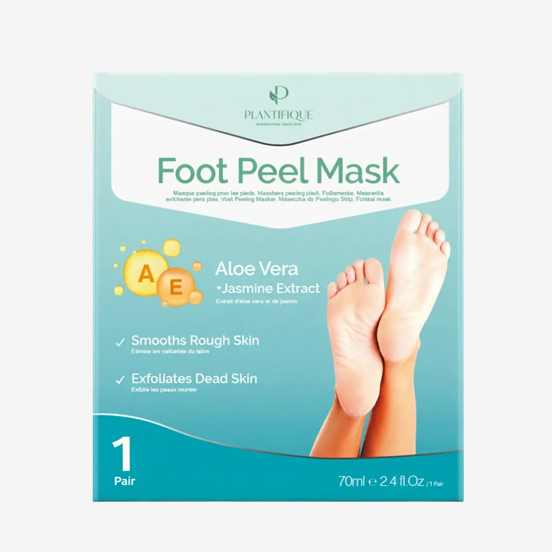 Plantifique Vitamins maschera piedi esfoliante 2 paia vitamine