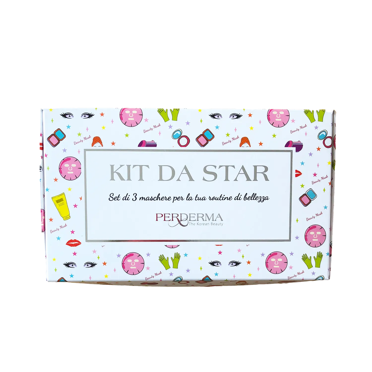 Perderma Star Kit Maschere Viso Mini Formato