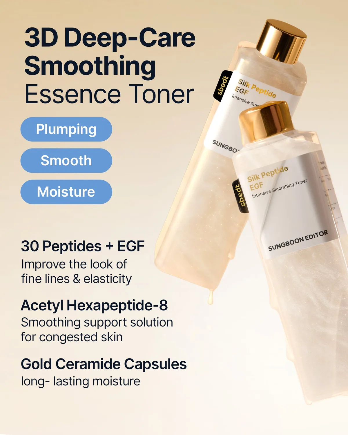 Sungboon Editor No Wrinkles Iron Out set viso 3 pz antirughe