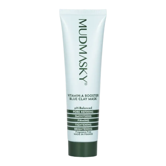 MUDMASKY Vitamin-A Booster maschera argilla blu 60ml pori