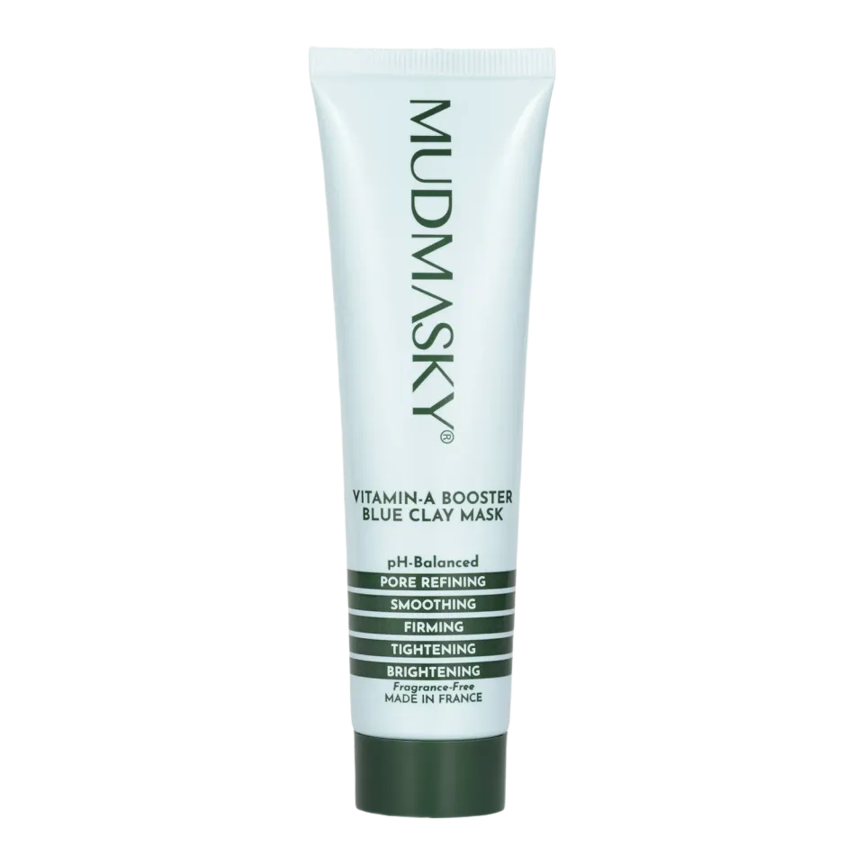 MUDMASKY Vitamin-A Booster maschera argilla blu 60ml pori