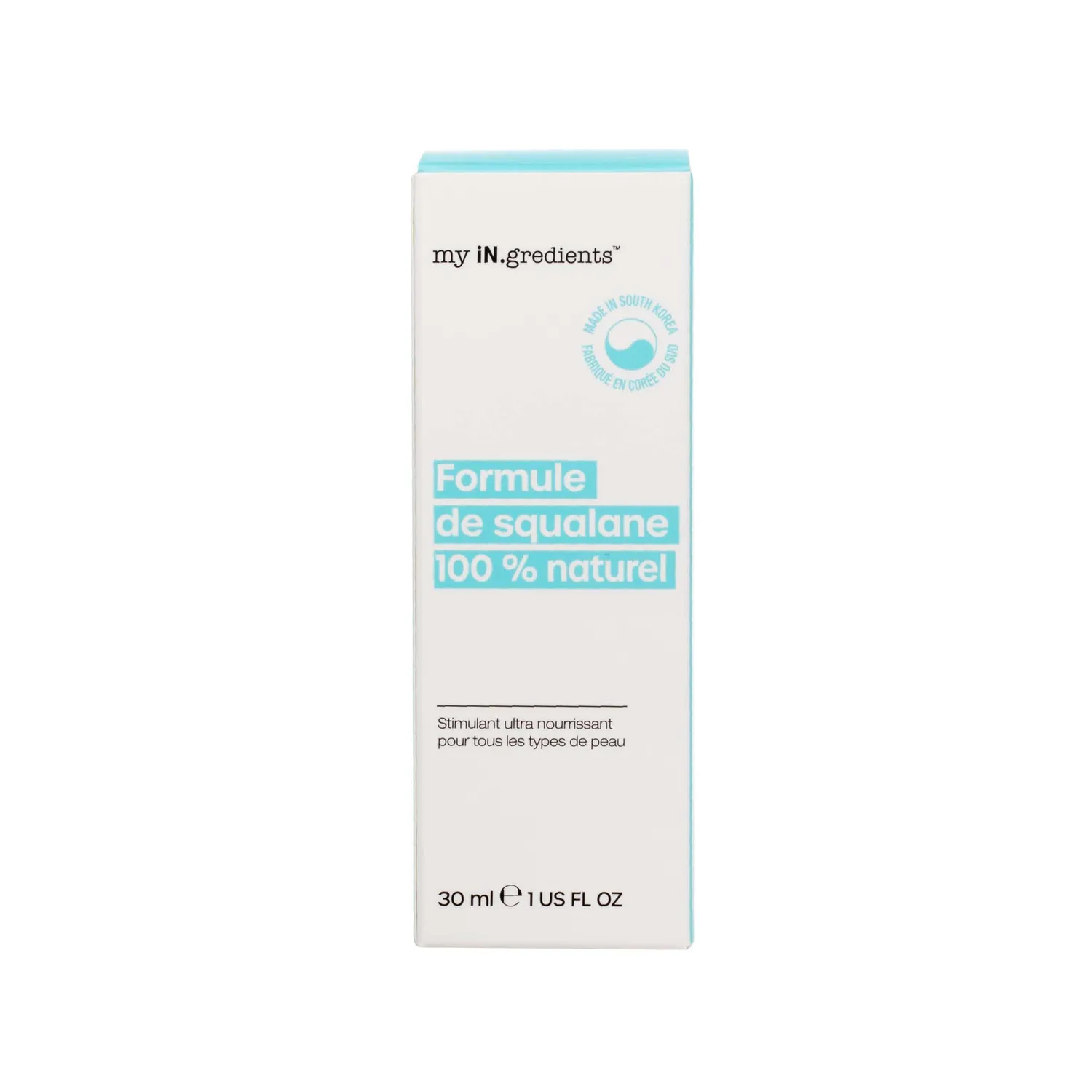 Masque Bar my iN.gredients Squalane siero viso 100% naturale