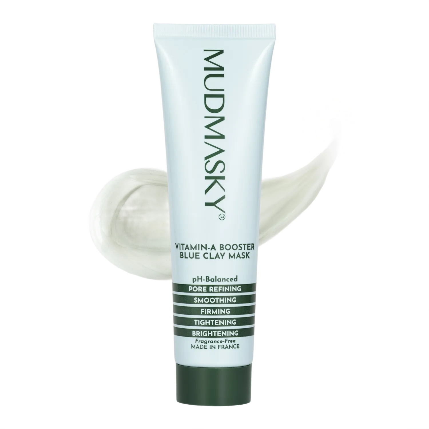 MUDMASKY Vitamin-A Booster maschera argilla blu 60ml pori