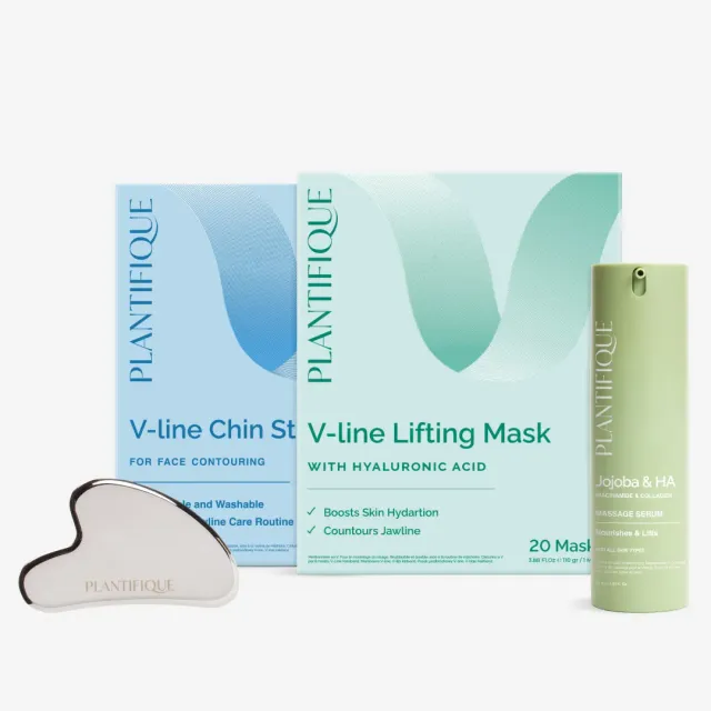 Plantifique Ultimate Face Lift Kit lifting viso 20 maschere V Line