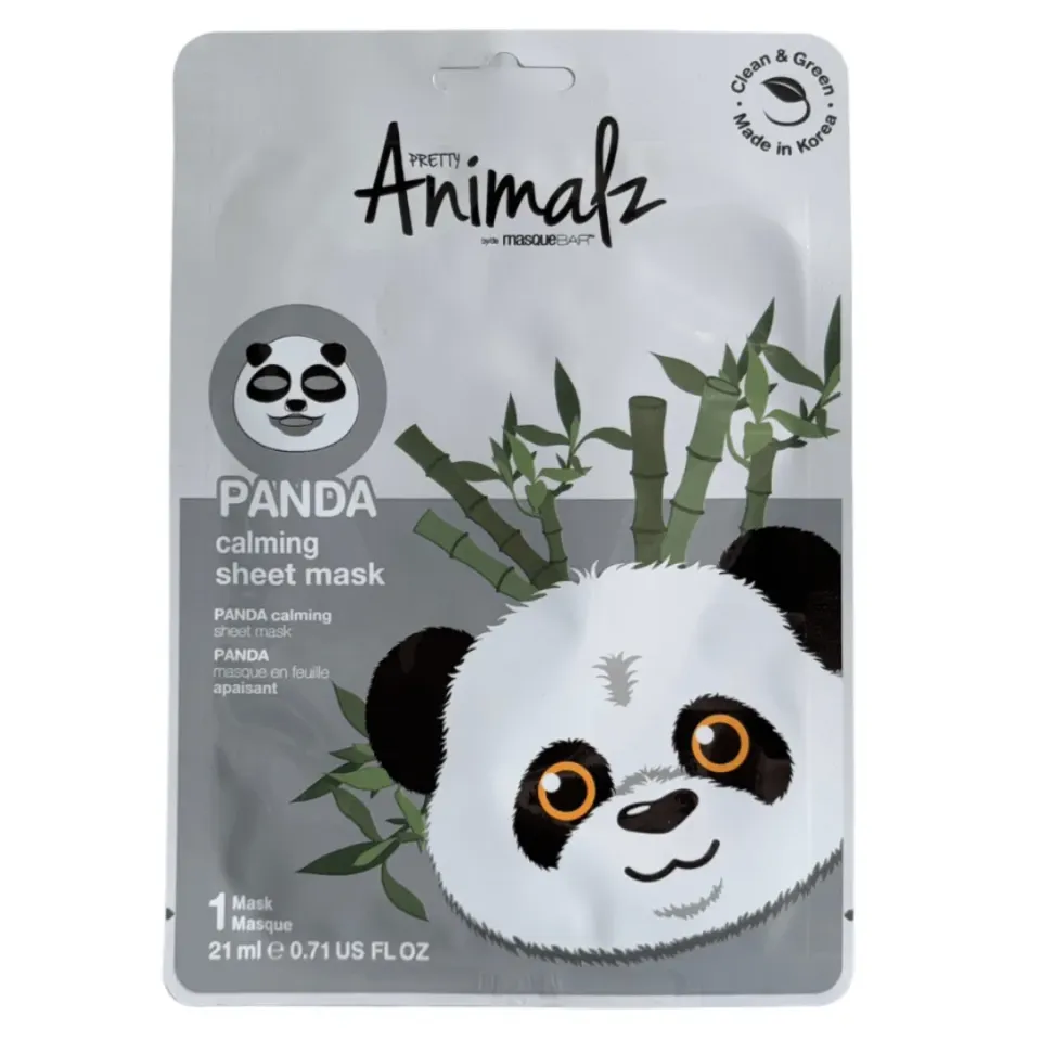 Masque Bar Pretty Animalz Panda Maschera Viso Lenitiva