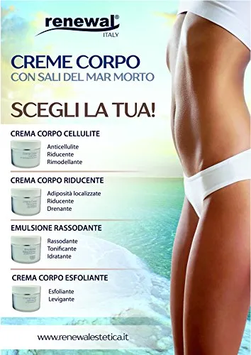 Renewal Crema Corpo Cellulite Fango Zenzero 250ml termogenica