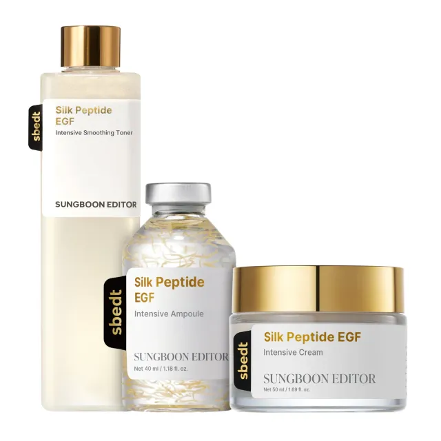 Sungboon Editor Silk Peptide set viso rassodante 3 pezzi