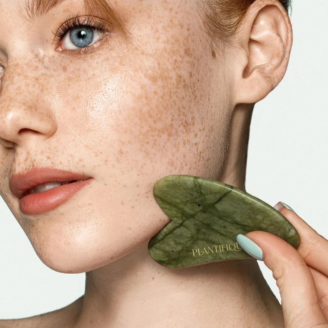 Plantifique Jade Gua Sha pietra gua sha giada viso