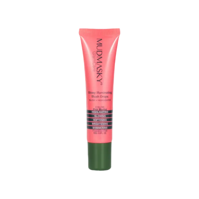 Mudmasky Glowy Blush Drops fard liquido 15 ml Pink Martini