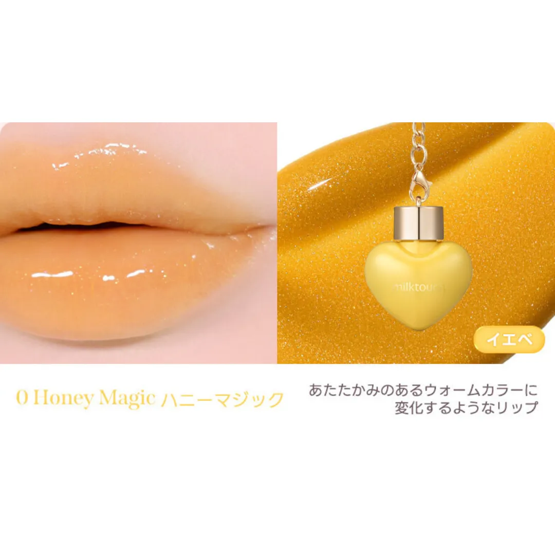Milk Touch Love Potion Shine lucidalabbra 00 Honey Magic