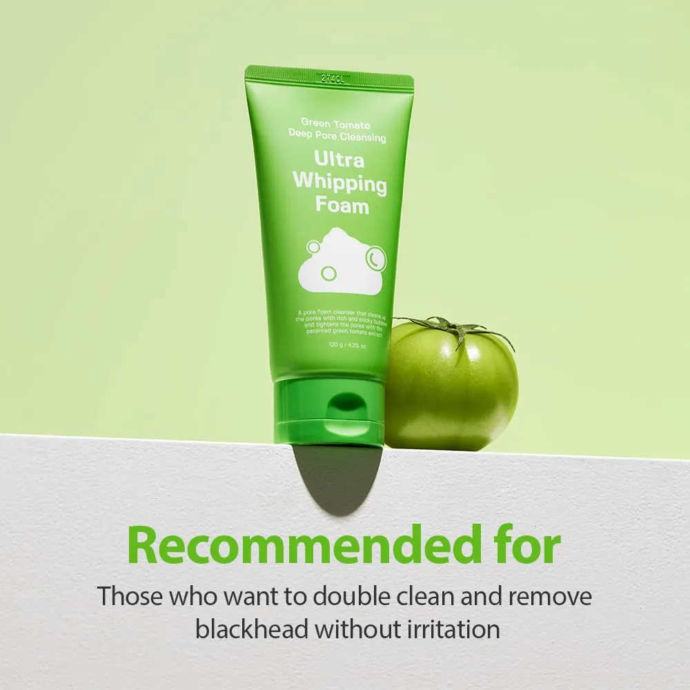 Sungboon Editor Green Tomato Whipping Foam detergente 120 g pori