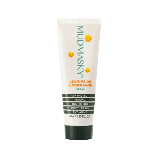 MUDMASKY Leave-Me-On Summer Mask crema viso SPF15 40ml