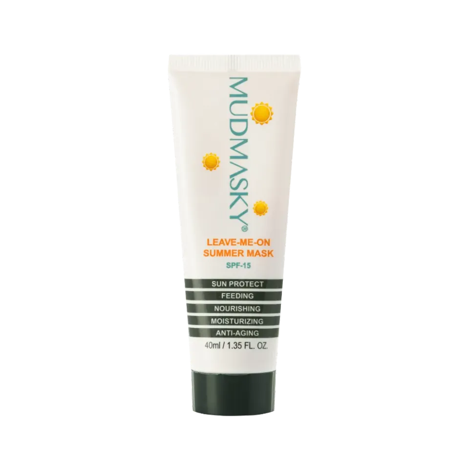 MUDMASKY Leave-Me-On Summer Mask crema viso SPF15 40ml