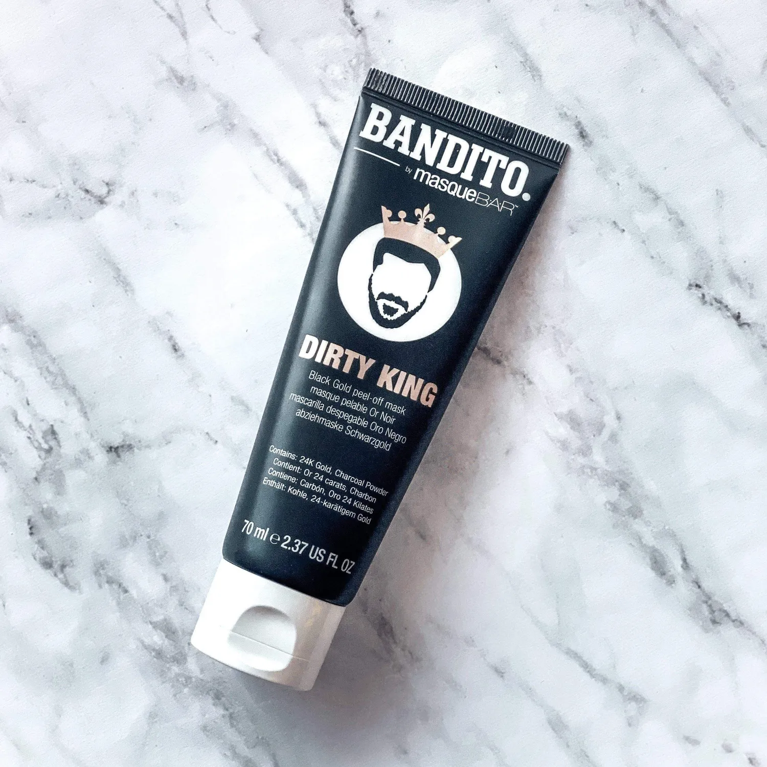 Masque Bar Bandito Dirty King maschera peel off carbone purificante