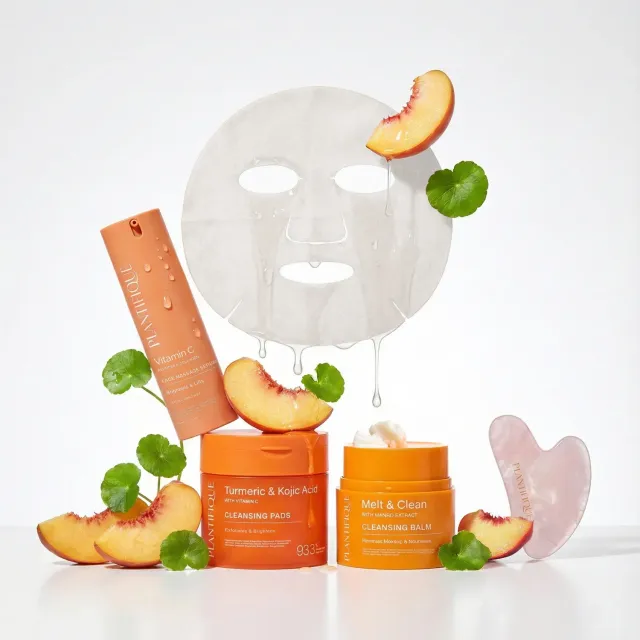 Plantifique Glass Skin Ritual kit viso 5 pezzi pelle luminosa