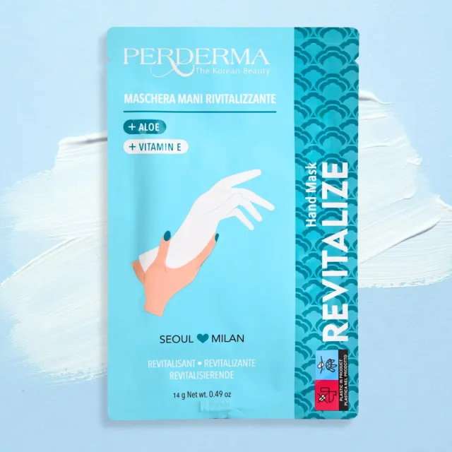 Perderma Aloe Guanti Mani Idratanti Monouso Elasticità