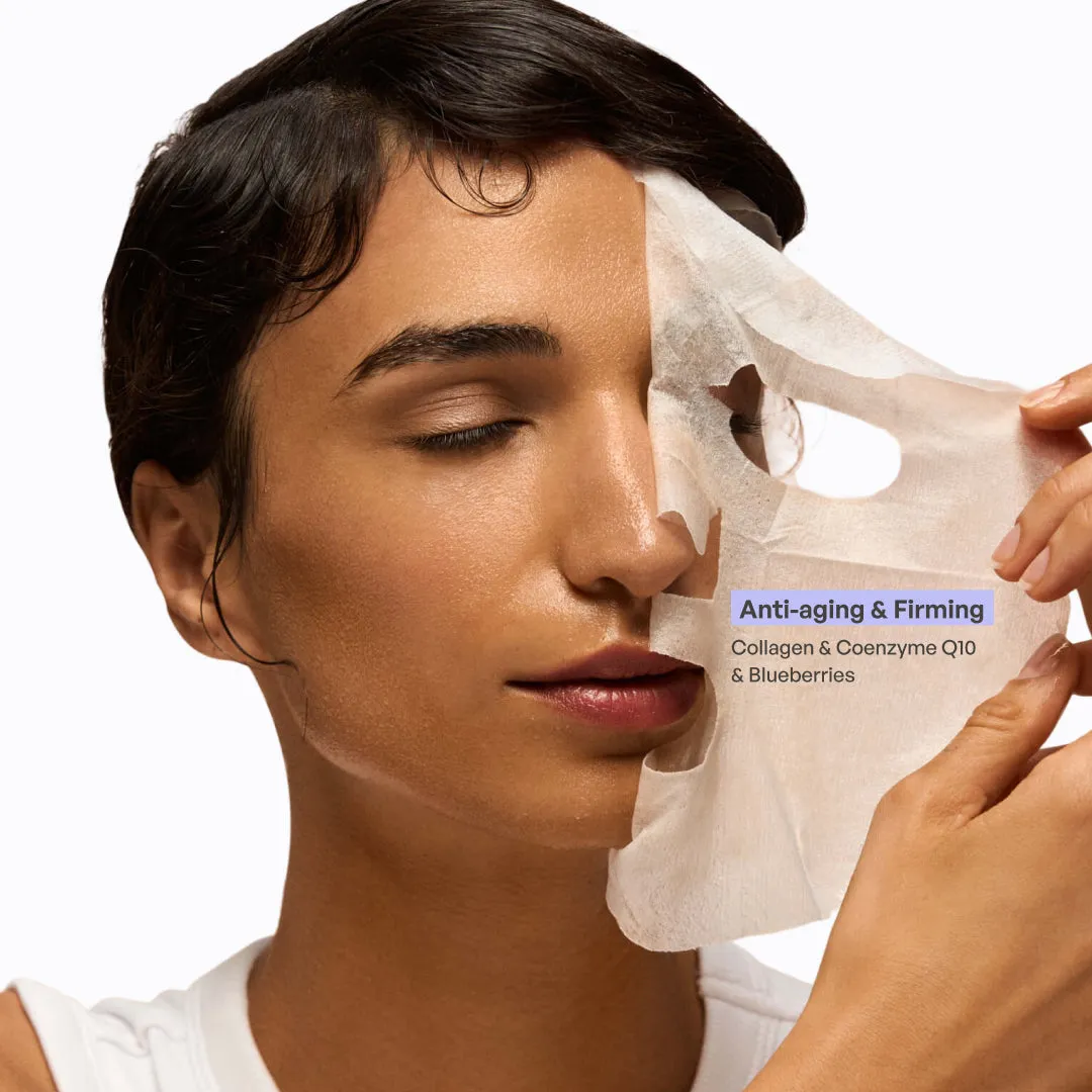 Plantifique Collagen Boost Maschere Viso Idratanti Collagene