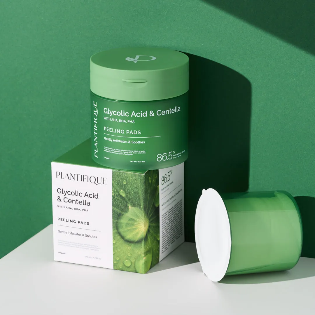 Plantifique Glycolic Centella dischetti viso barattolo originale
