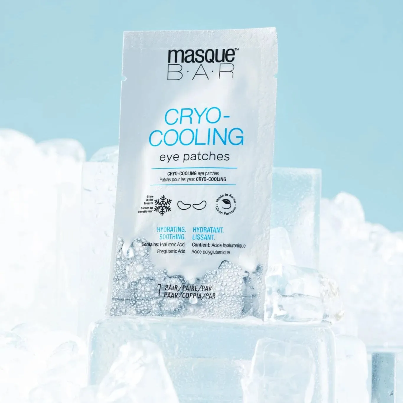 Masque Bar Cryo-Cooling Patch Occhi Fredde Sgonfianti