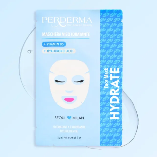 Perderma Hydrating maschera viso idratante acido ialuronico