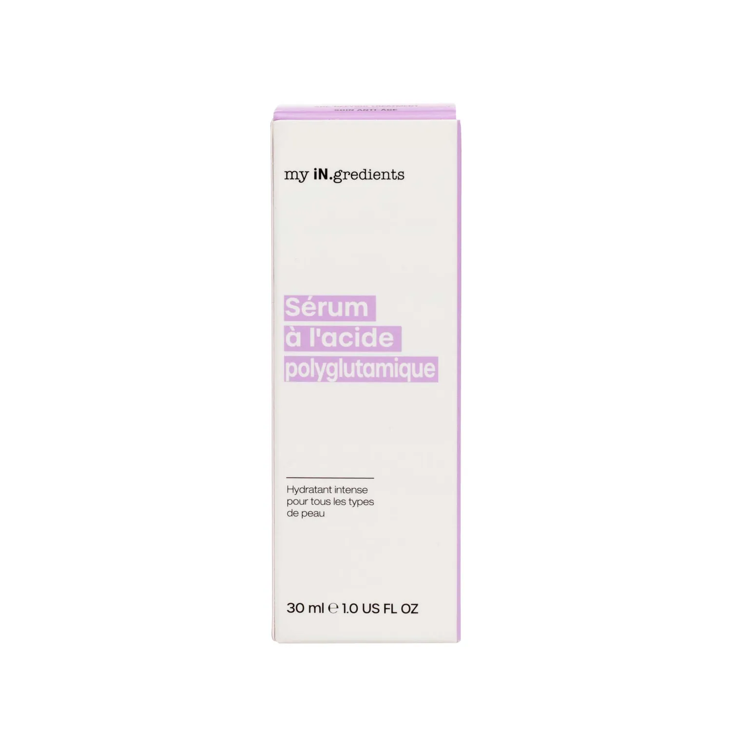 MasqueBAR my iN.gredients Polyglutamic siero viso idratante