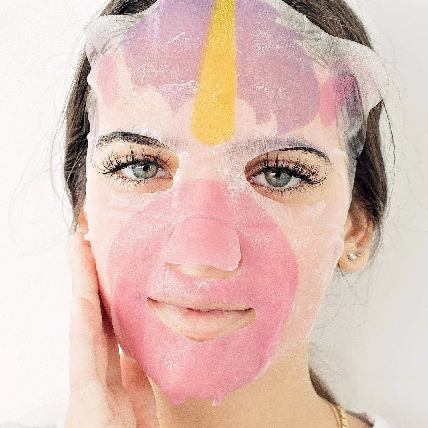 Masque Bar Pretty Animalz Unicorn maschera tessuto idratante
