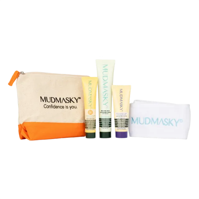 MUDMASKY Morning Routine Set Viso Completo Idratante