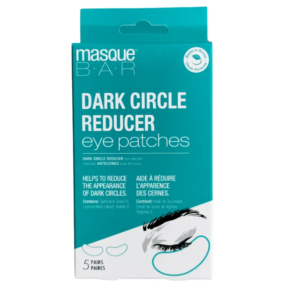 Masque Bar Dark Circle Reducer patch occhi 5 paia schiarente