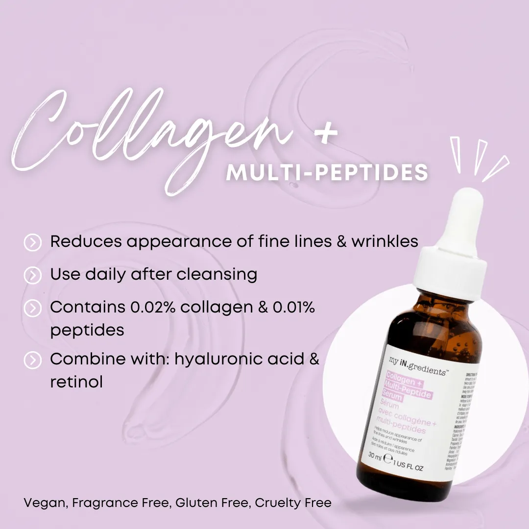 Masque Bar my iN.gredients Collagen siero viso rimpolpante