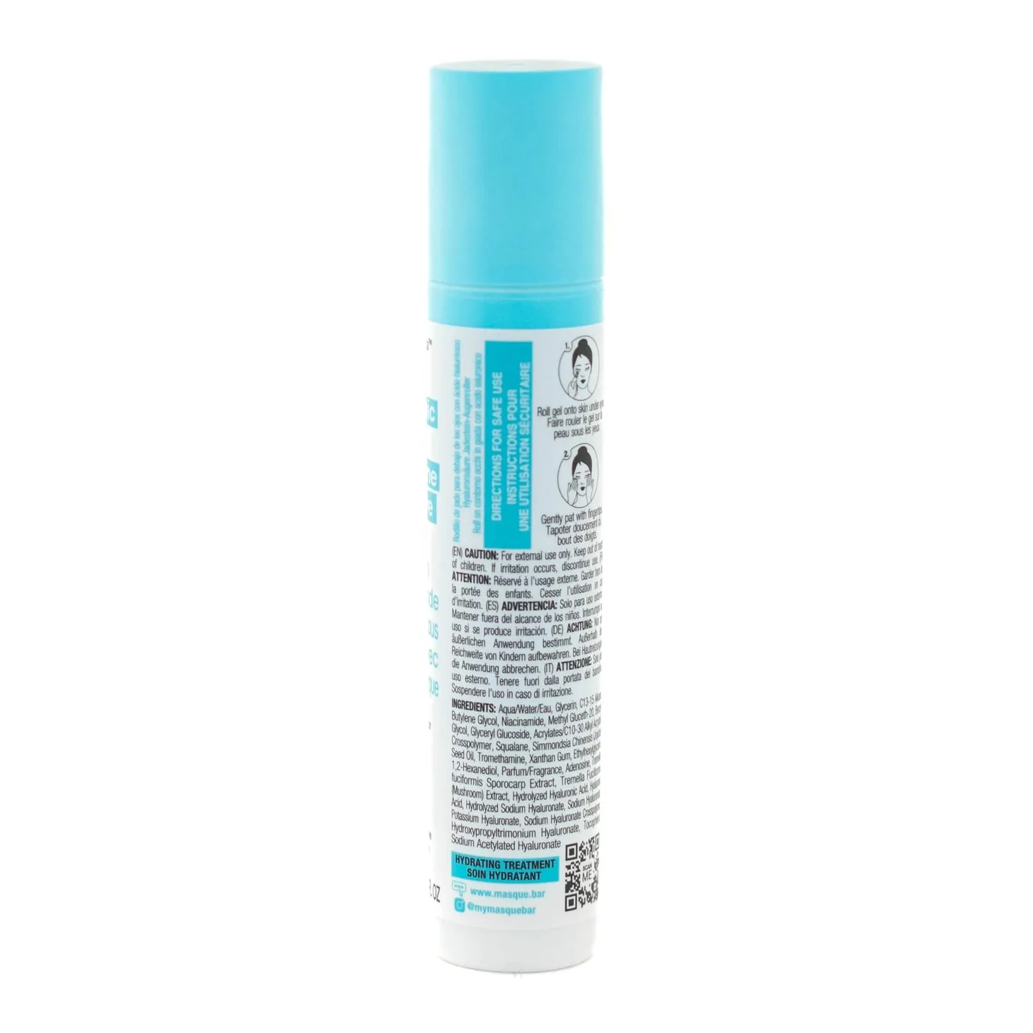 Masque Bar My Ingredients Hyaluronic Acid Roller Contorno Occhi Giada