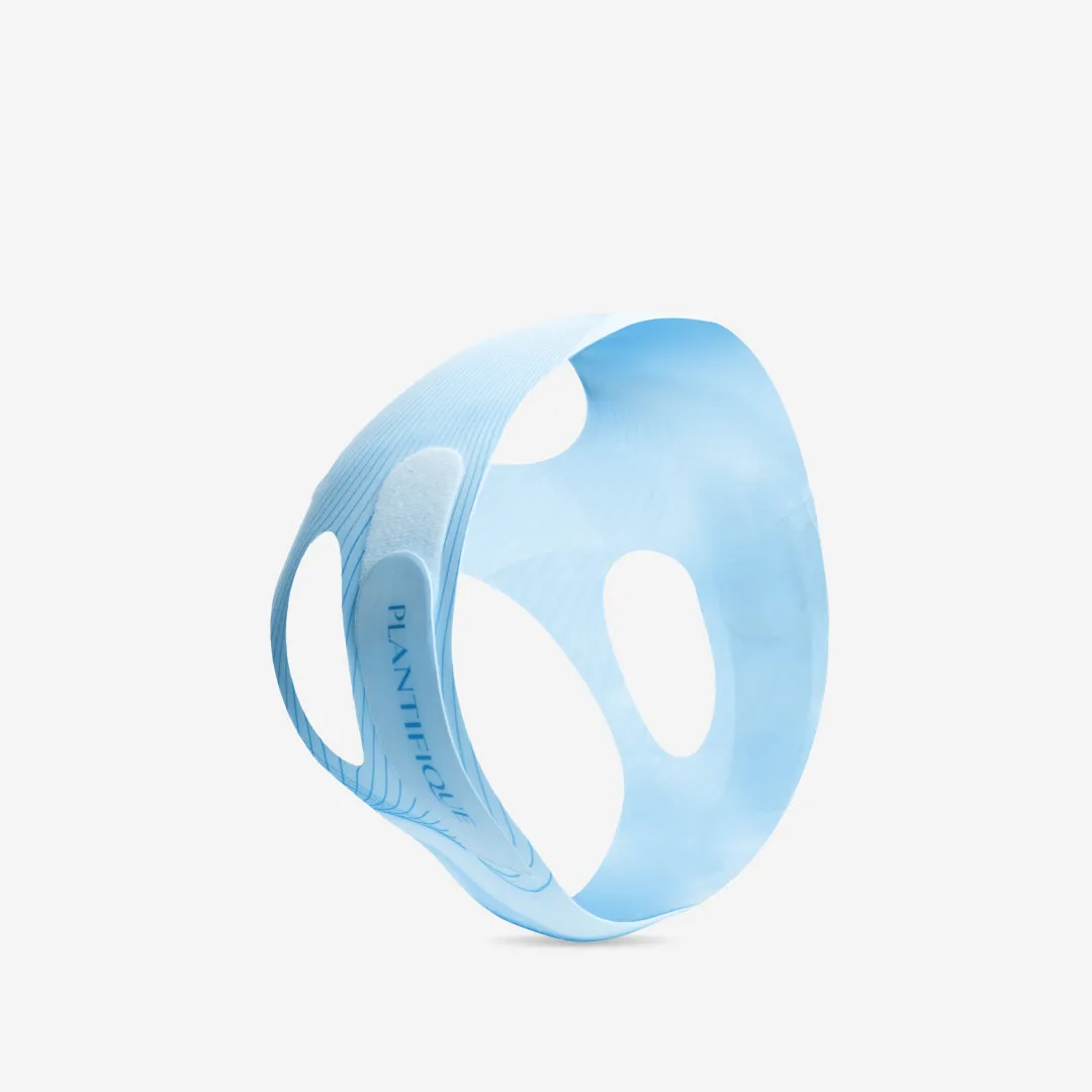 Plantifique Chin Strap Maschera Mento Lifting Blu Riutilizzabile
