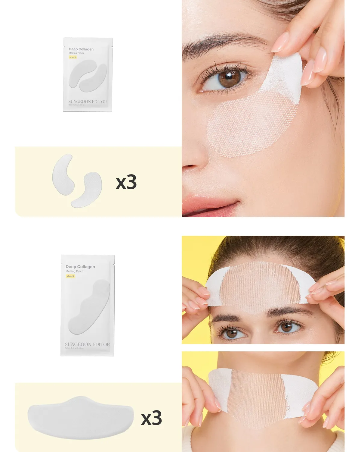 Sungboon Editor Kojic Dark Spots Patch viso 6 pezzi