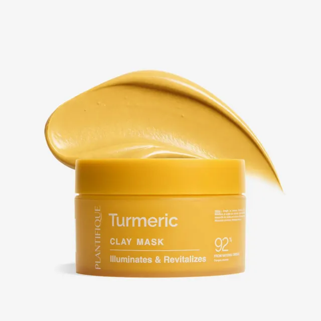 Plantifique Turmeric Vitamin C maschera viso argilla illuminante