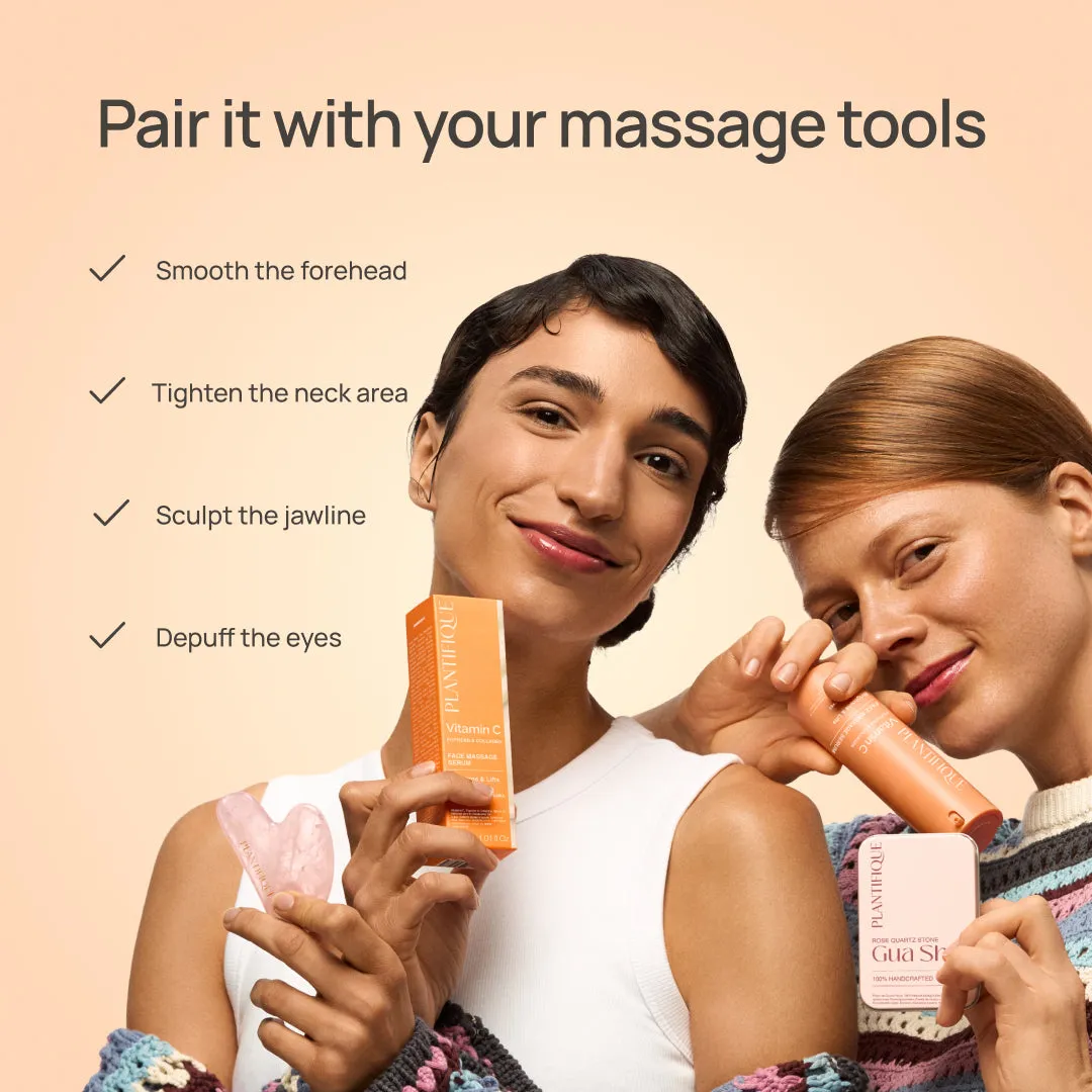 Plantifique Vitamin C Face Massage siero viso vitamina C idratante