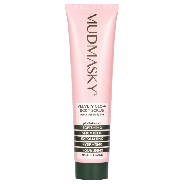 Mudmasky Velvety Glow Scrub Corpo 180ml esfoliante
