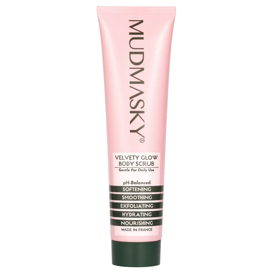 Mudmasky Velvety Glow Scrub Corpo 180ml esfoliante