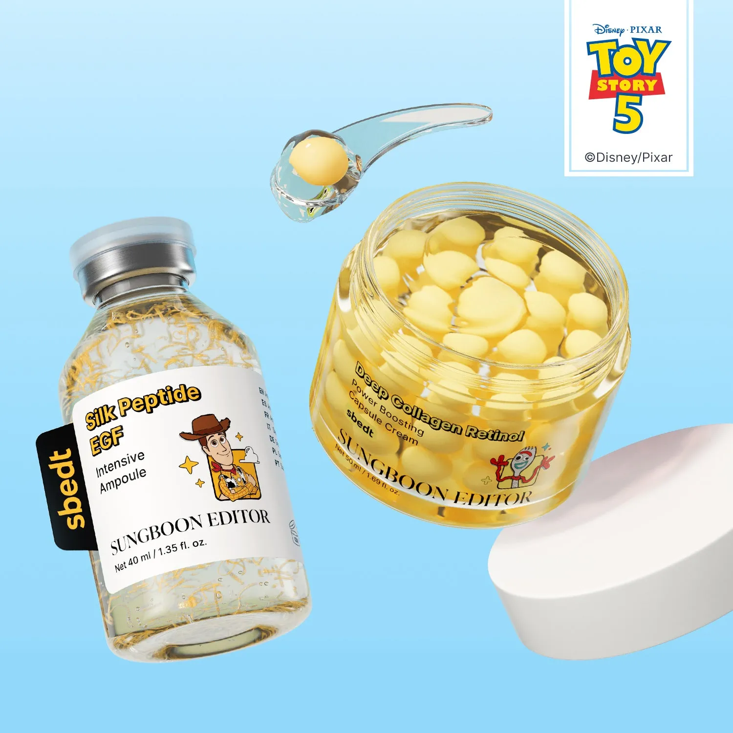 Sungboon Editor Toy Story 5 EGF Collagen duo viso liftante