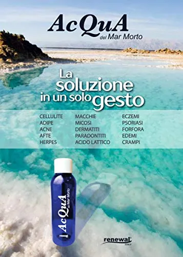 Renewal Acqua Mar Morto 100ml Psoriasi Dermatite