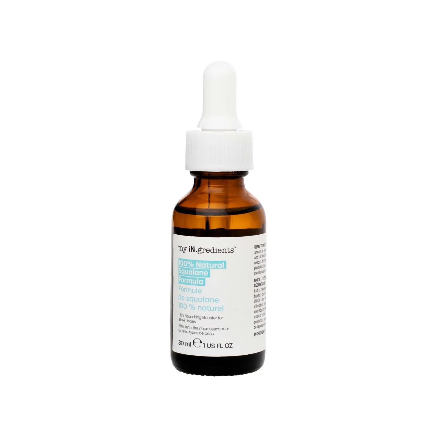Masque Bar my iN.gredients Squalane siero viso 100% naturale