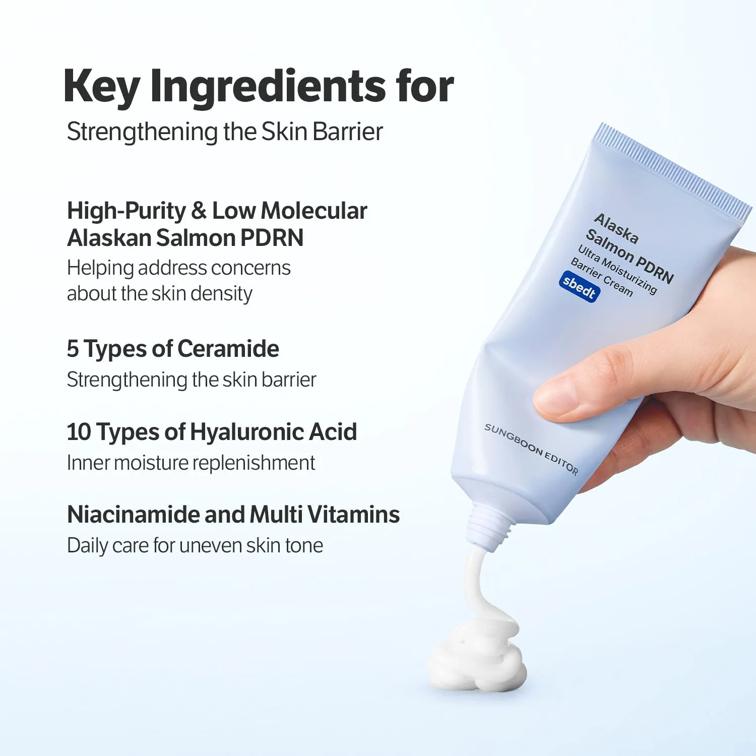 Sungboon Editor PDRN Ultra Barrier Crema Viso 50 ml
