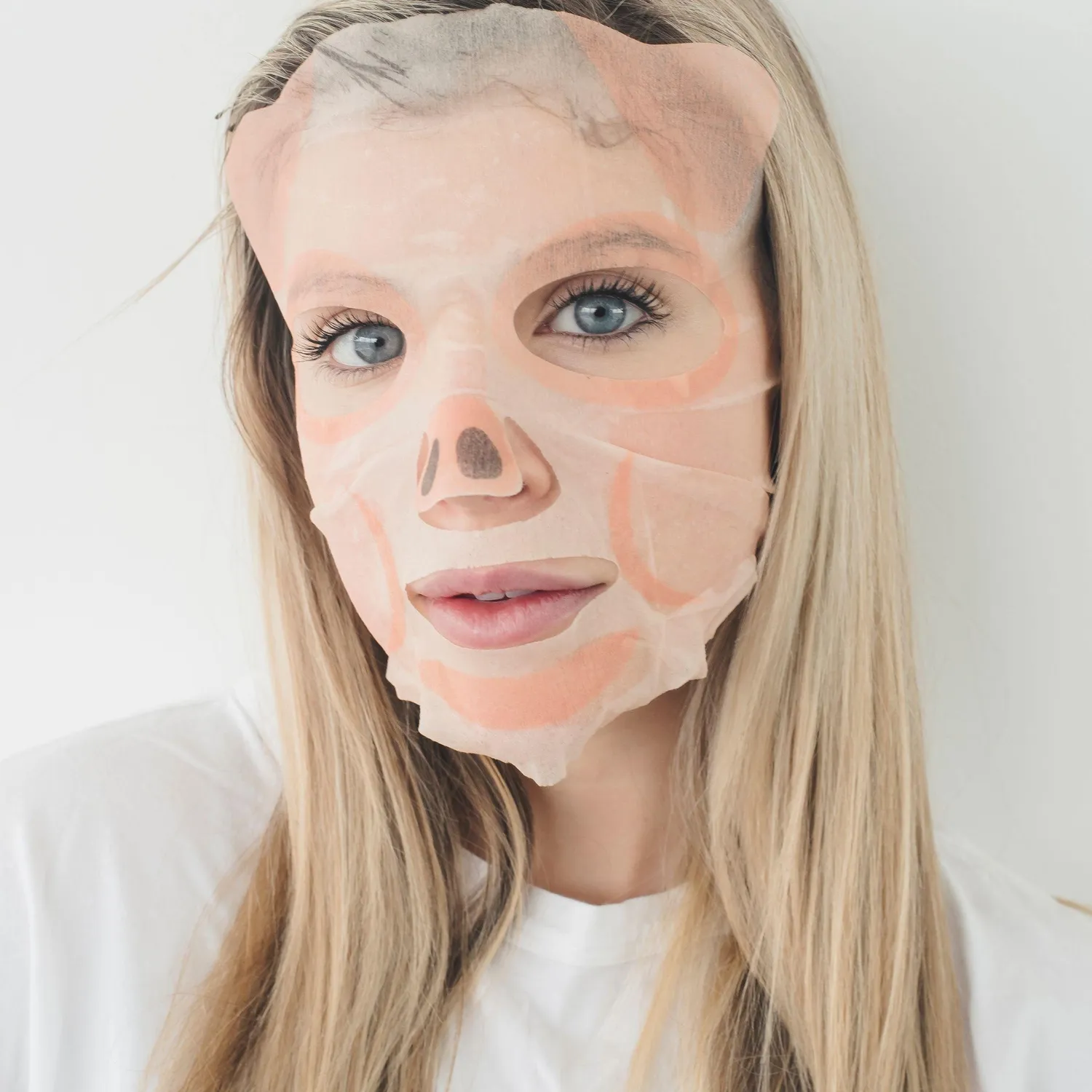MasqueBAR Pretty Animalz Pig maschera viso monodose idratante