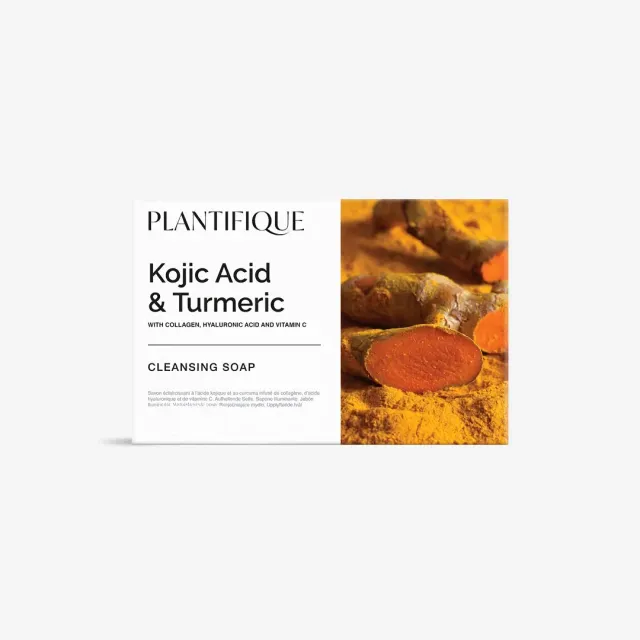 Plantifique Kojic Acid Turmeric Sapone Viso 1 Pezzo Illuminante