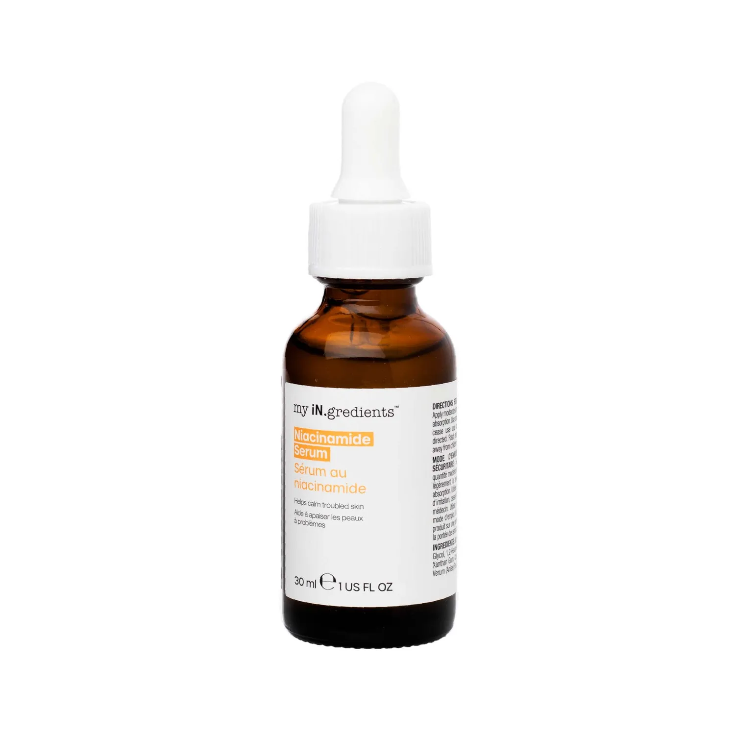 Masque Bar my iN.gredients Niacinamide siero viso pori