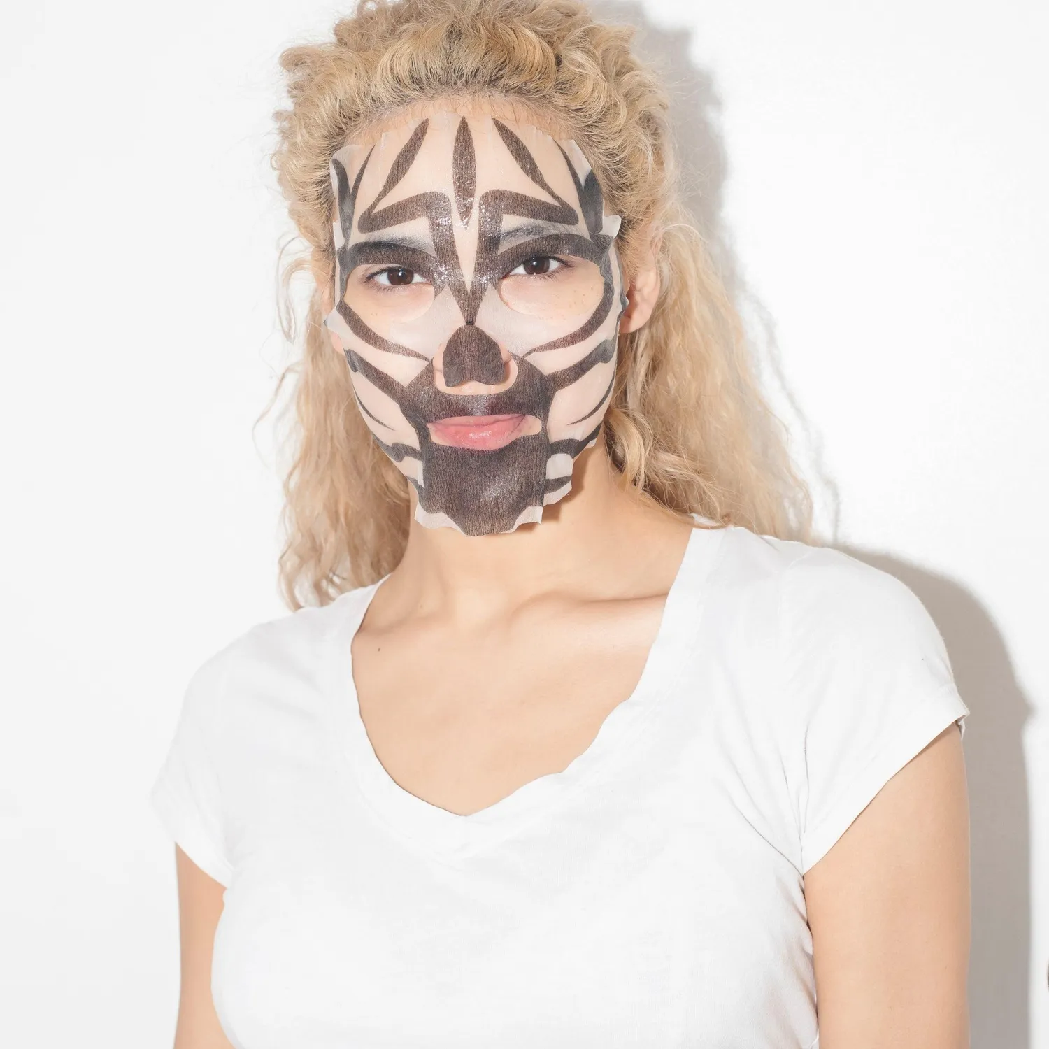 Masque Bar Pretty Animalz Zebra Maschera Viso Idratante