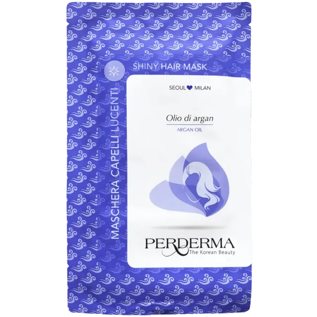 Perderma Argan Cocco Maschera Capelli Nutriente Brillante