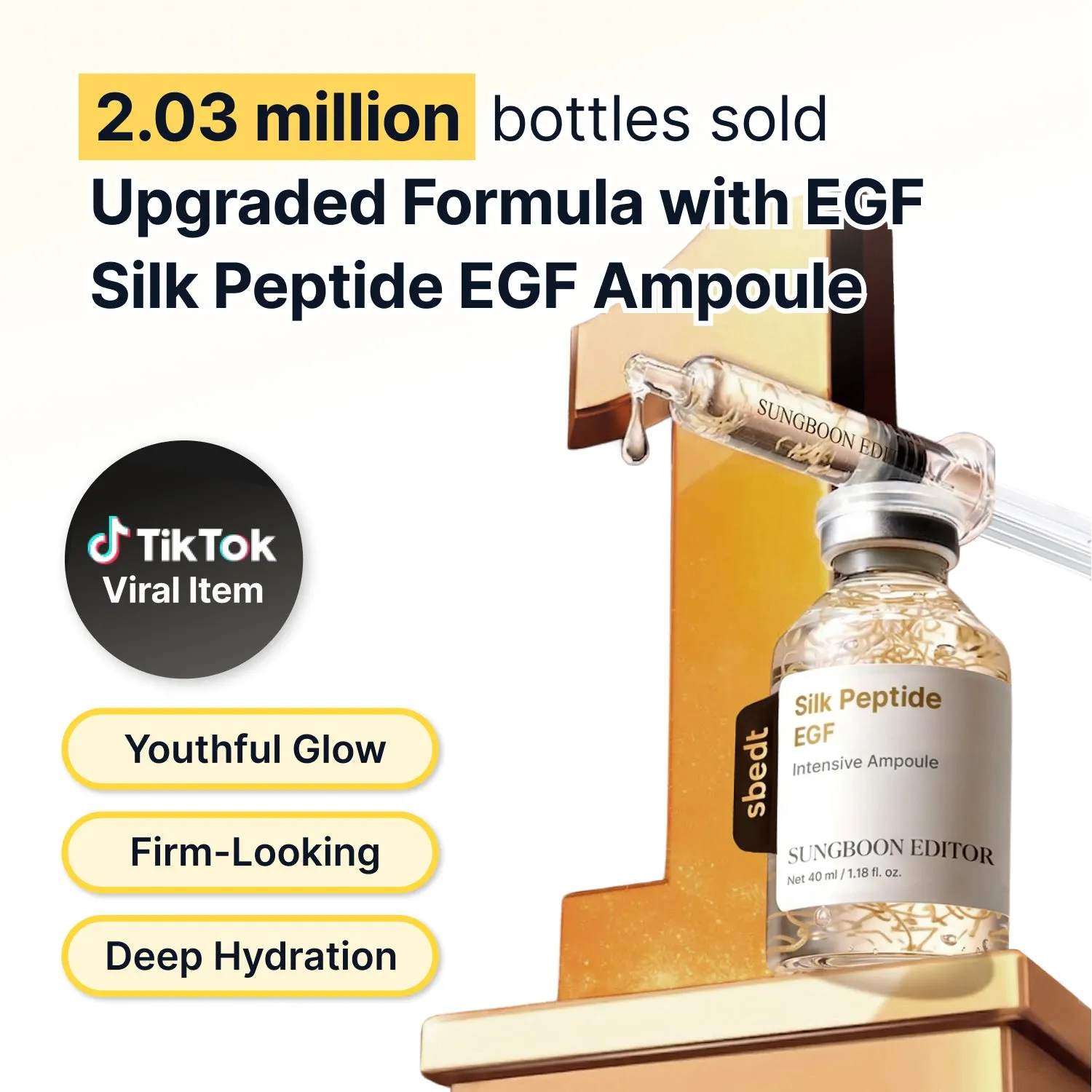 Sungboon Editor Silk Peptide EGF ampolla viso duo rassodante