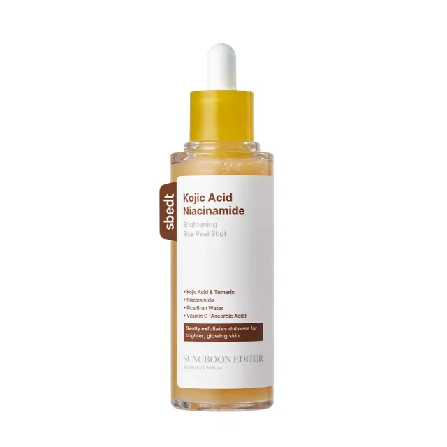 Sungboon Editor Kojic Acid Rice Peel Shot 80 ml esfoliante
