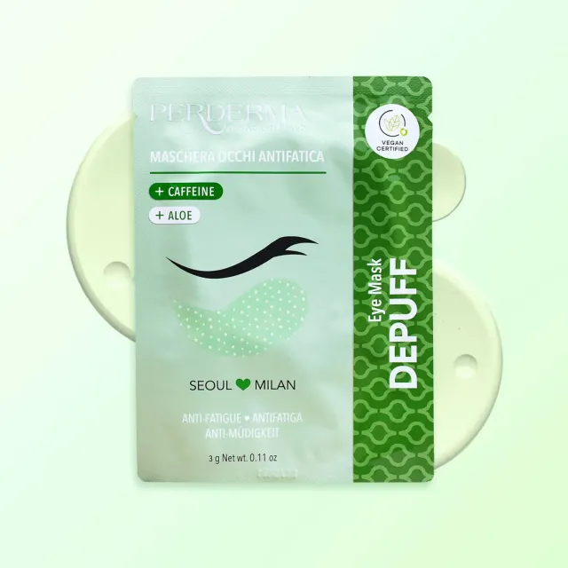 Perderma Anti-Fatigue maschera contorno occhi caffeina