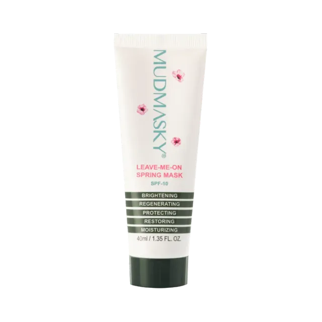 MUDMASKY Leave-Me-On Spring Mask crema viso SPF10 40ml