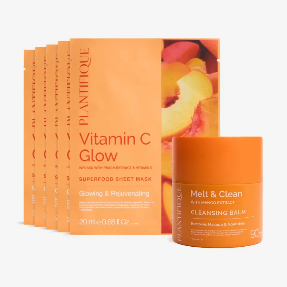 Plantifique Glow Rehab bundle maschere viso + balsamo